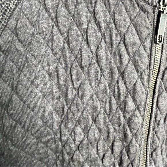 Size 2x Pennington’s Grey  Zip up Cardigan sweater - Picture 4 of 9